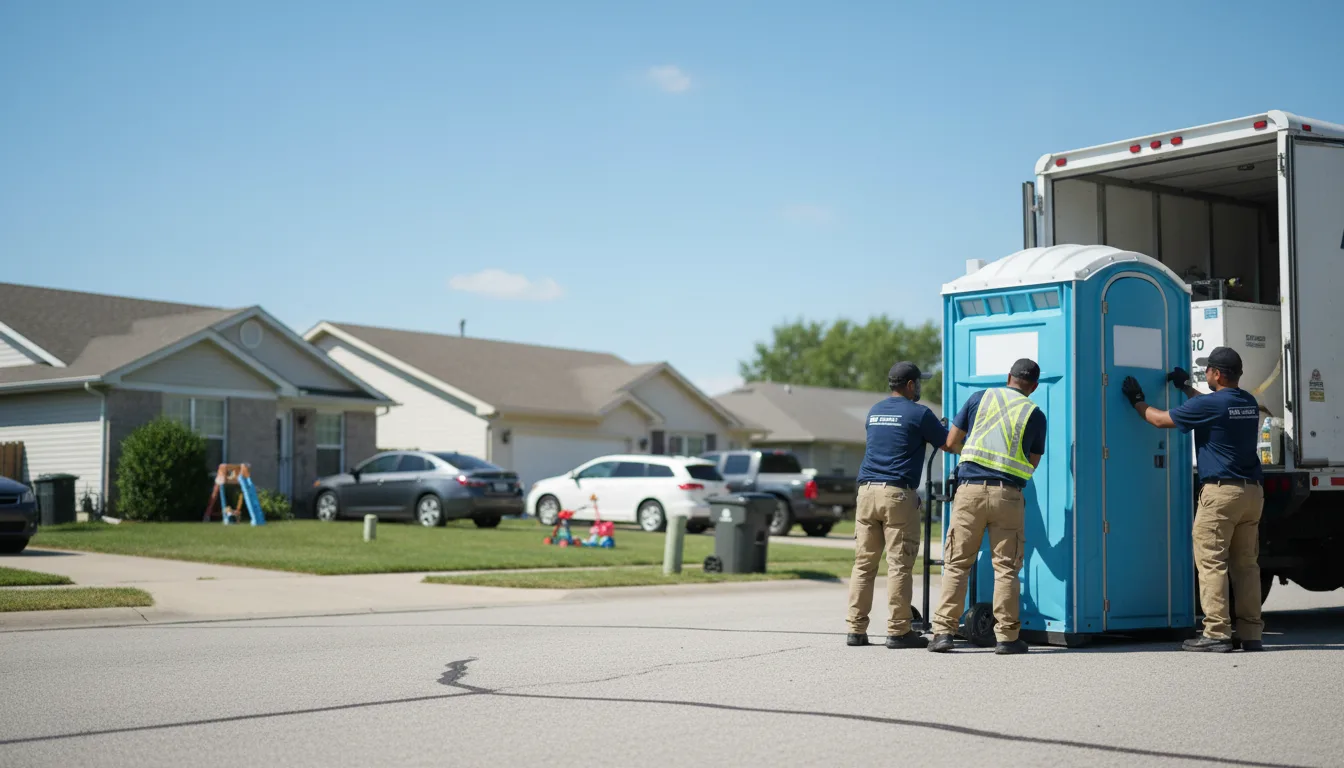 Standard Porta Potty Rentals in Hepler, KS near me